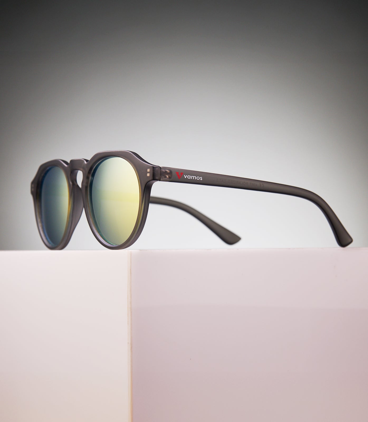 CORINZIO CLEAR DARK GRAY FRAME - LIMON LENS SPEX