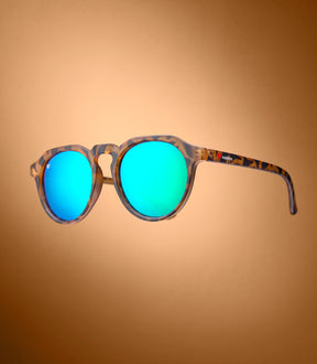 CORINZIO TORTOISESHELL FRAME - LIGHT BLUE LENS SPEX