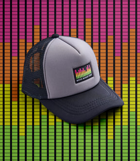 EARGASM (BLACK/GRAY) BNO TRUCKER CAP