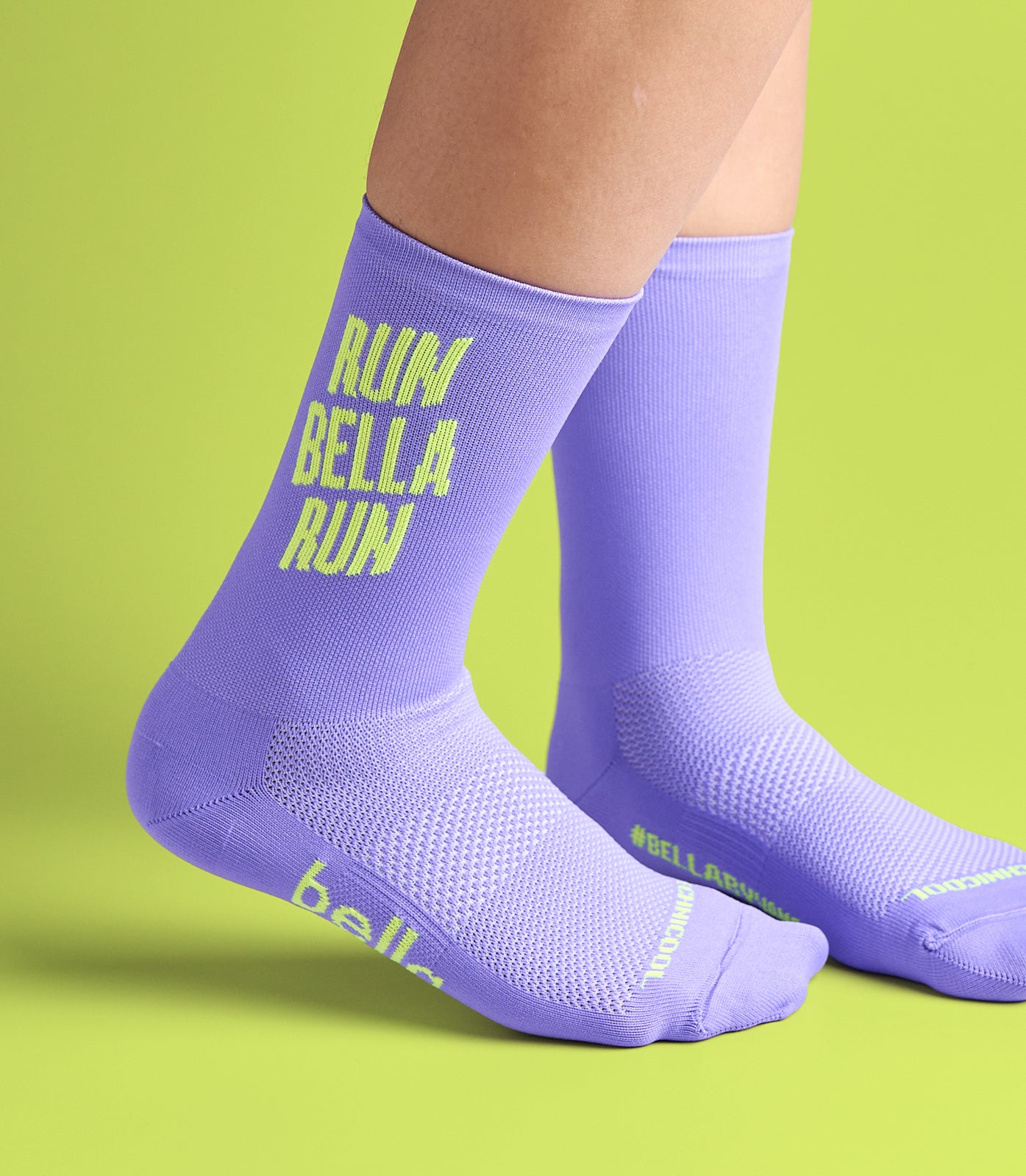 FLO-JO (LAVENDER) BELLA CREW SOCKS