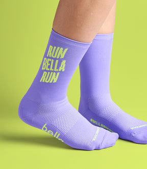 FLO-JO (LAVENDER) BELLA CREW SOCKS
