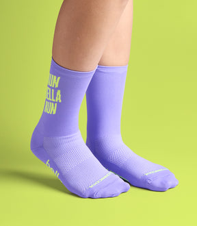 FLO-JO (LAVENDER) BELLA CREW SOCKS