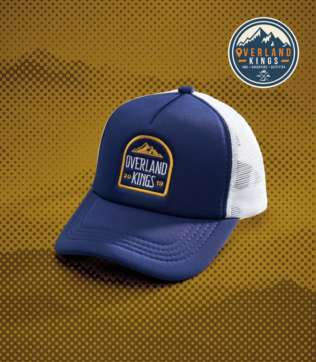 FRONTIER (NAVY) TRUCKER CAP