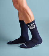 GV (NAVY) CREW SOCKS