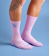 GV (PURPLE) CREW SOCKS