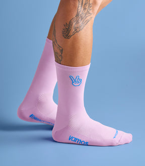 GV (PURPLE) CREW SOCKS