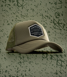 HTFU 2.0 (ARMY GREEN) VAMOS TRUCKER CAP