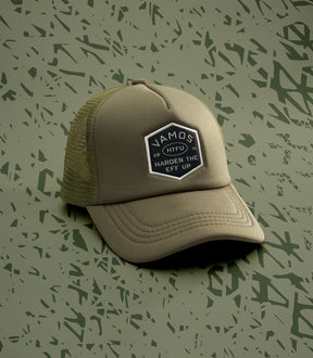 HTFU 2.0 (ARMY GREEN) VAMOS TRUCKER CAP