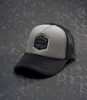 HTFU 2.0 (BLACK/GRAY) VAMOS TRUCKER CAP