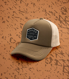 HTFU 2.0 (BROWN) VAMOS TRUCKER CAP