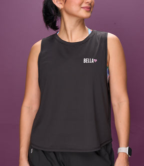 HELENA (BLACK BELLA MUSCLE TEE)