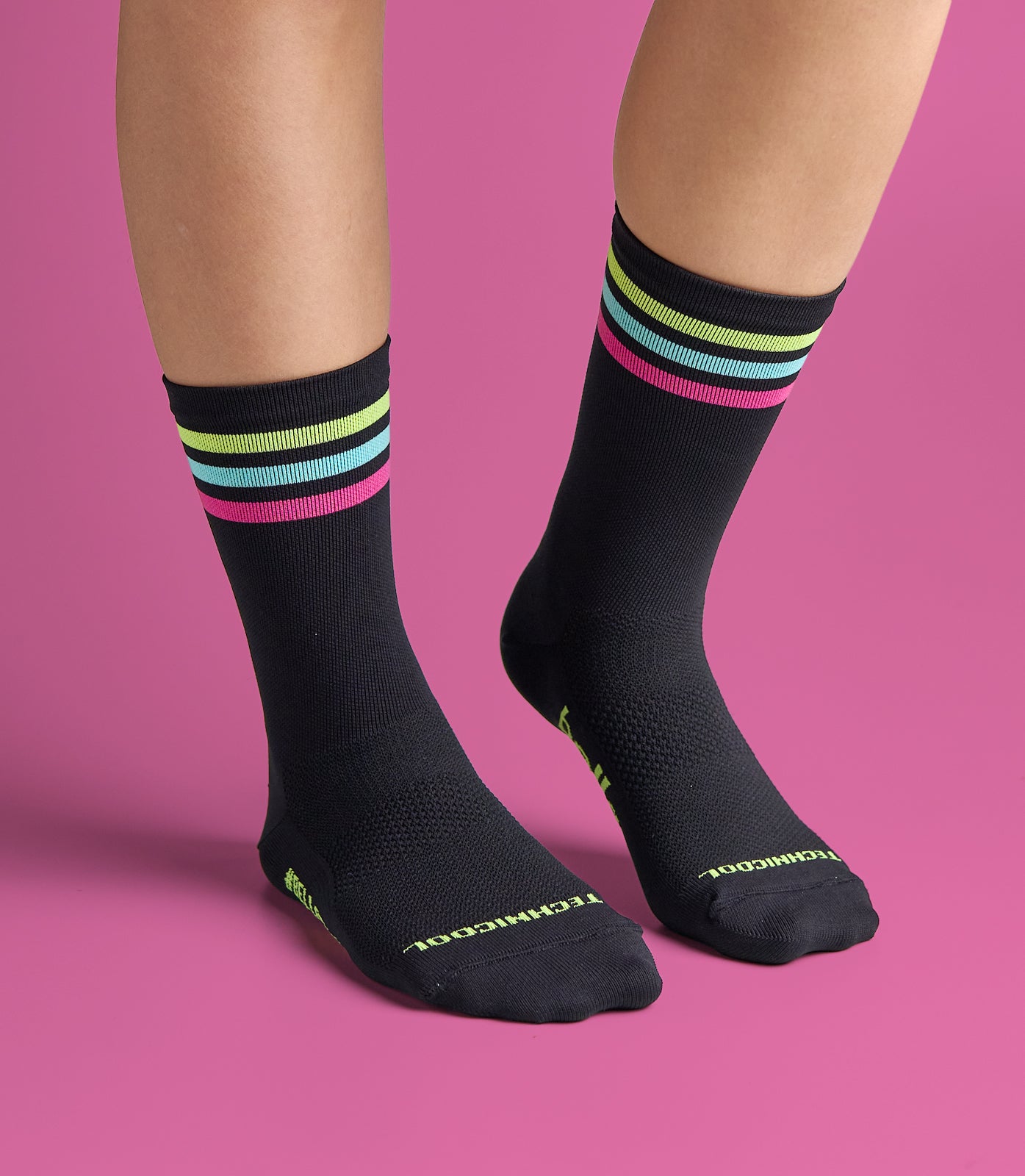 JADE (BLACK) BELLA CREW SOCKS