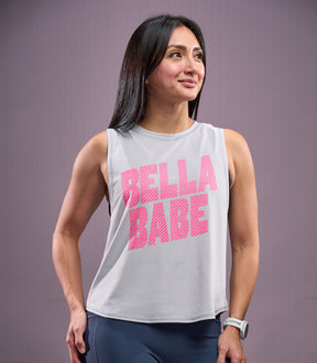 JESS (LIGHT GRAY MUSCLE TEE)