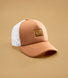 KOREEN (BROWN) BELLA PONY TRUCKER CAP