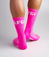 LFG (NEON PINK) SOCKS