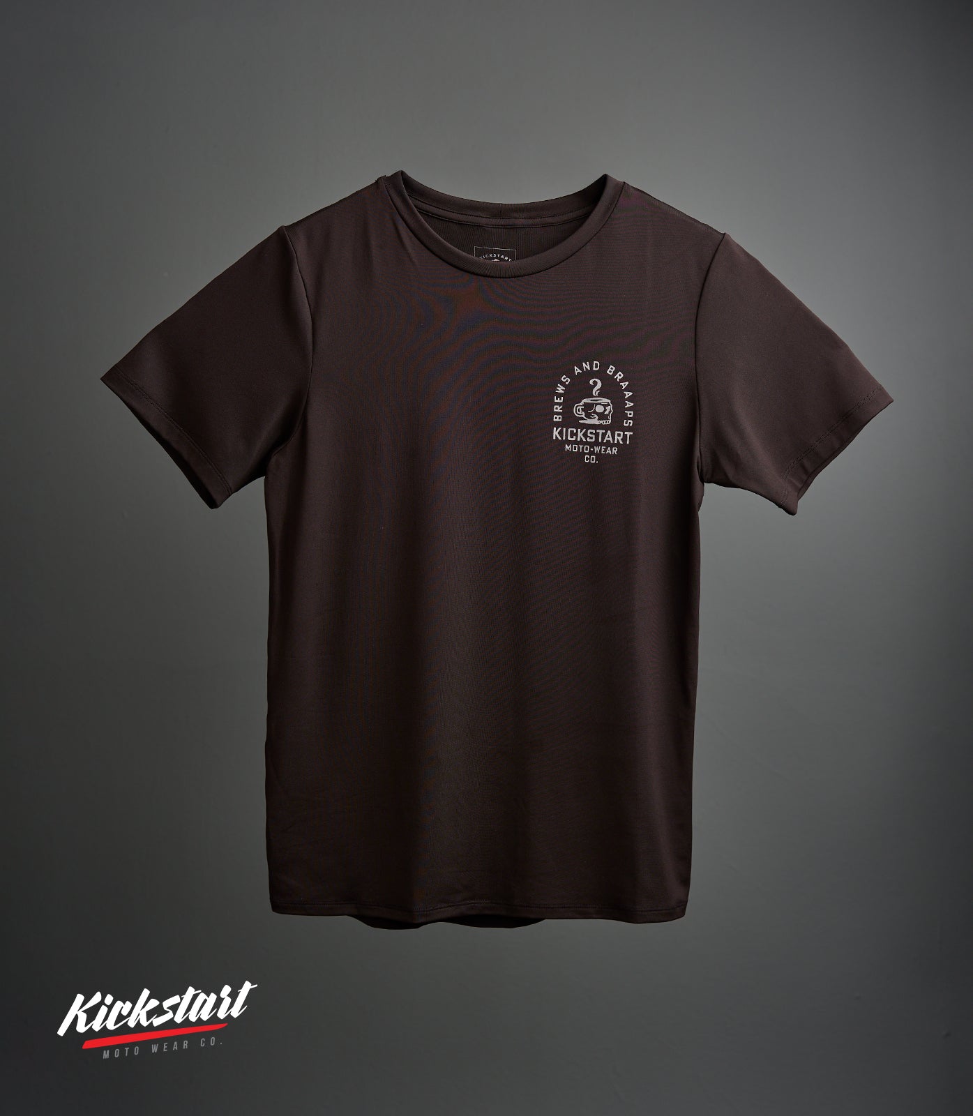 LORENZO (BLACK) KICKSTART TECH TEE