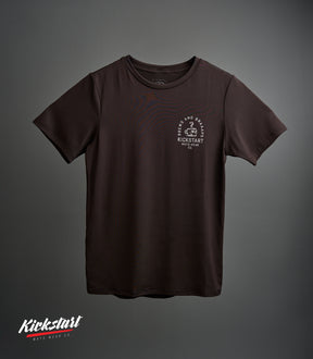 LORENZO (BLACK) KICKSTART TECH TEE