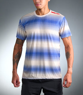 LUNAR VENGA TEE (BLUE/WHITE)