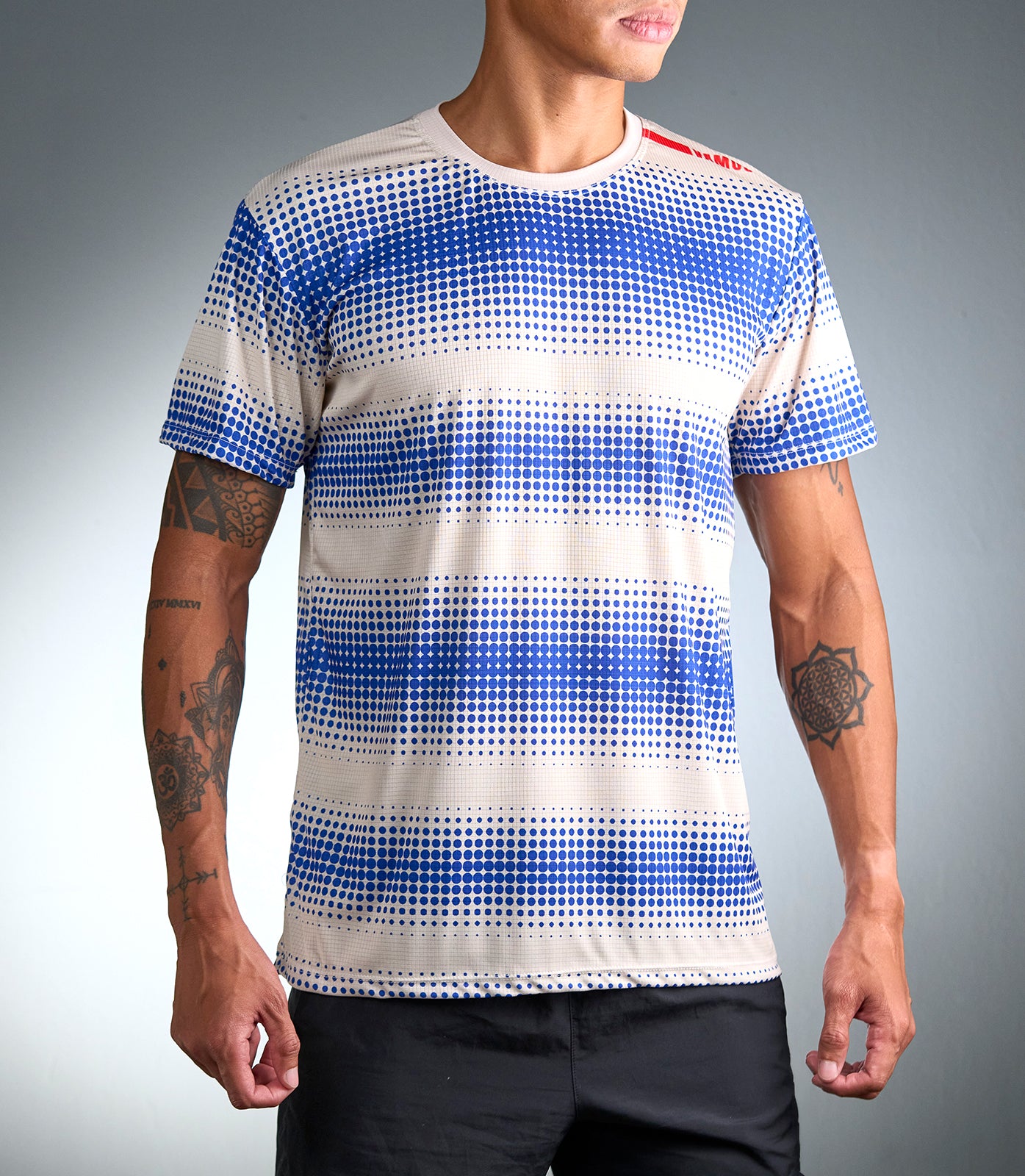 LUNAR VENGA TEE (BLUE/WHITE)
