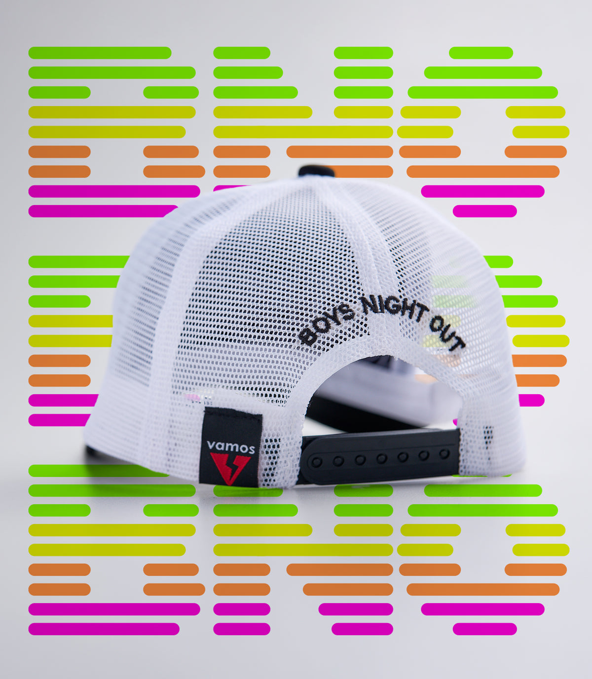 M.O.D. (BLACK/WHITE) BNO TRUCKER CAP