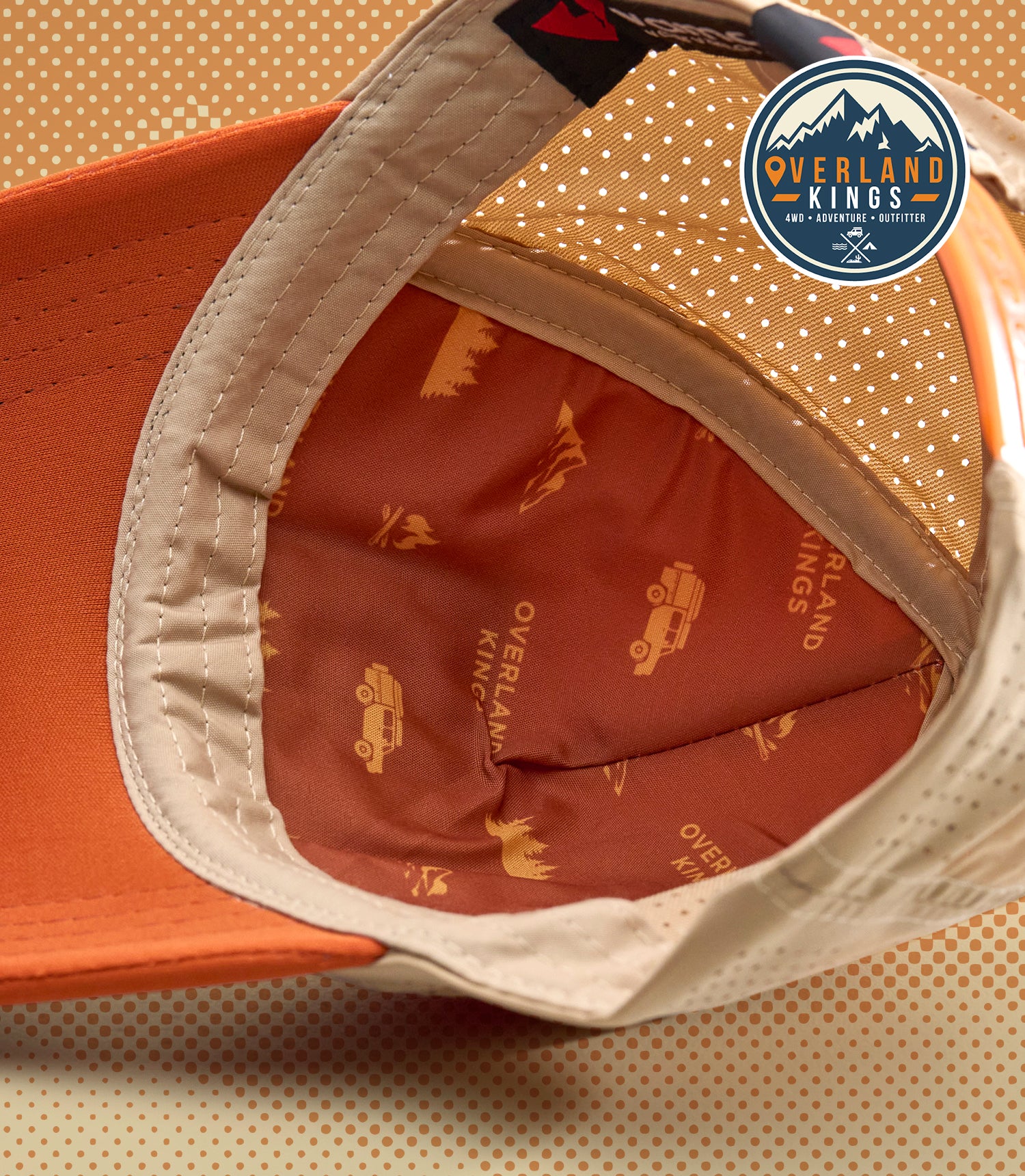 NAMIB (CREAM/ORANGE) OK PERF+ TRUCKER CAP