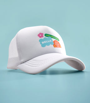NICA (WHITE) BELLA PONY TRUCKER CAP