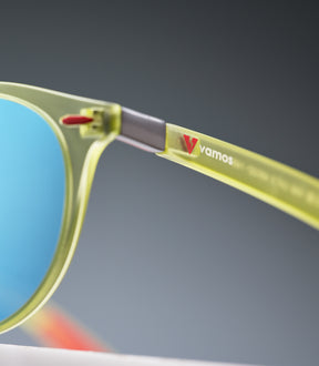 NOOSA CLEAR YELLOW FRAME - BLUE LENS SPEX