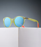 NOOSA CLEAR YELLOW FRAME - BLUE LENS SPEX