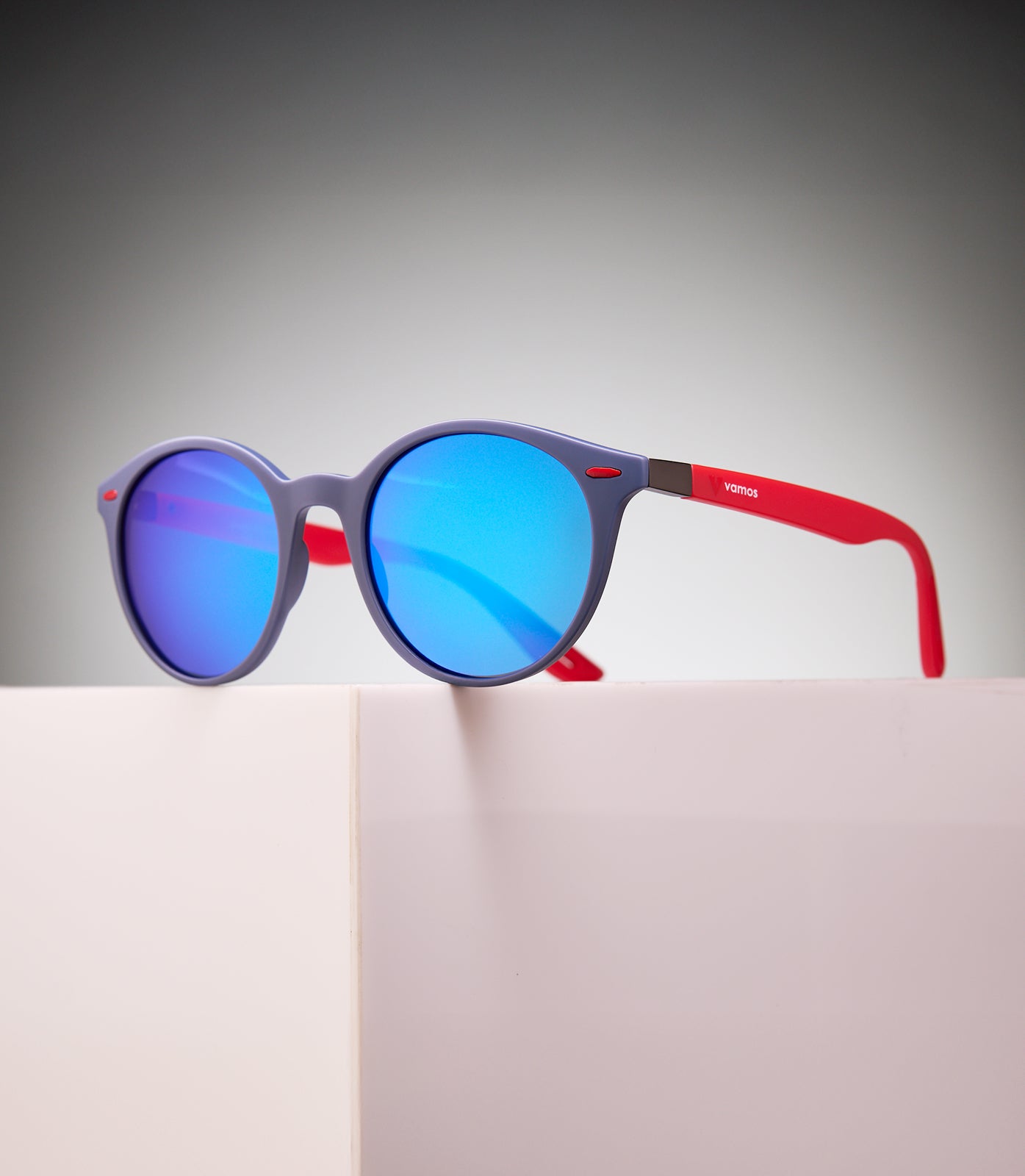 NOOSA MATTE BLUE/RED - BLUE LENS SPEX