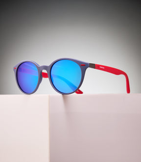 NOOSA MATTE BLUE/RED - BLUE LENS SPEX