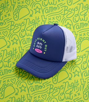 ON AIR (NAVY) TRUCKER CAP