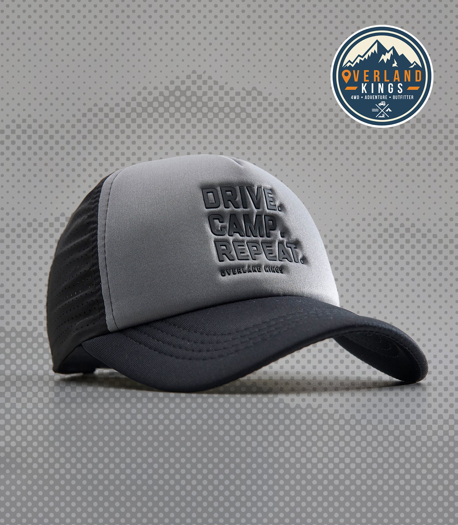 PAMIR (BLACK/GRAY) OK PERF+ TRUCKER CAP