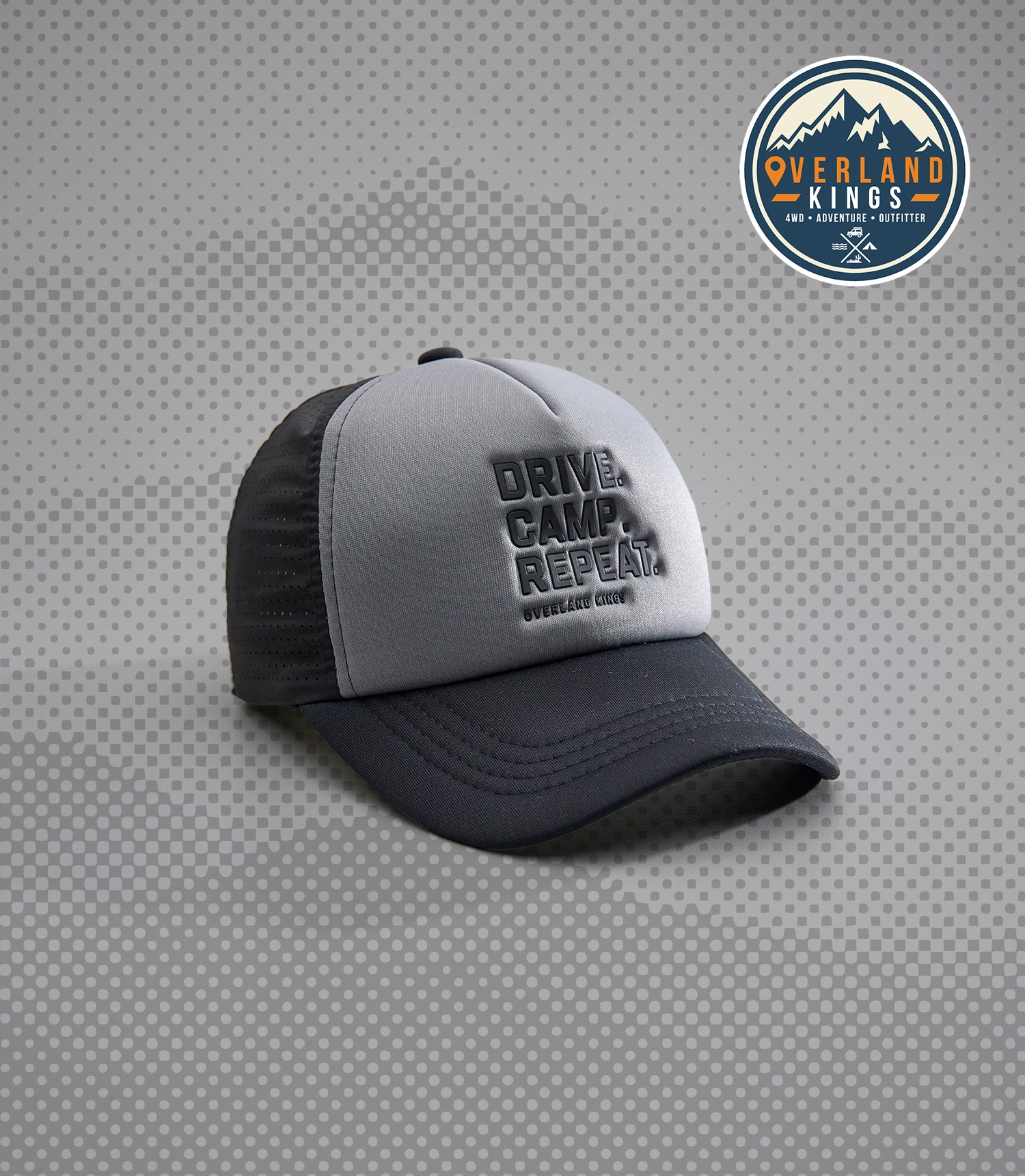 PAMIR (BLACK/GRAY) OK PERF+ TRUCKER CAP