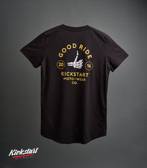 PEDROSA (BLACK) KICKSTART TECH TEE