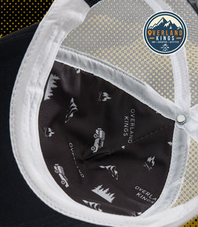 ROAMER (BLACK/WHITE) TRUCKER CAP