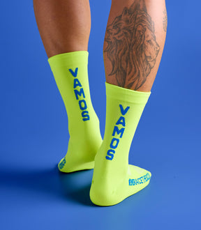 ROCKET (NEON GREEN) CREW SOCKS
