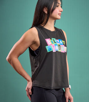 ROVIE (BLACK MUSCLE TEE)