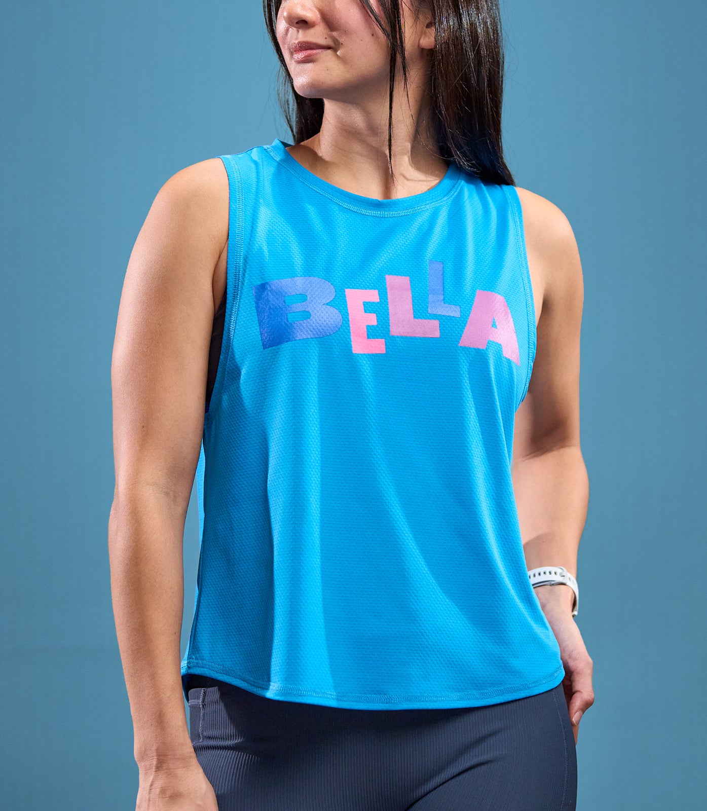 SAAB (BLUE MUSCLE TEE)