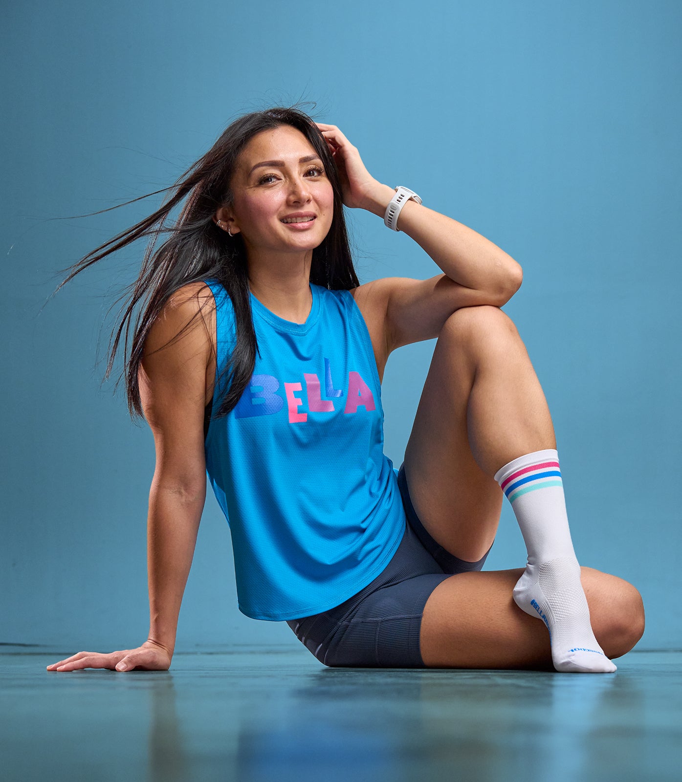 SAAB (BLUE MUSCLE TEE)