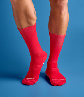 TANAY (RED) CREW SOCKS