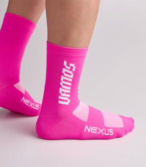 VELOCITY (NEON PINK) NEXUS SOCKS