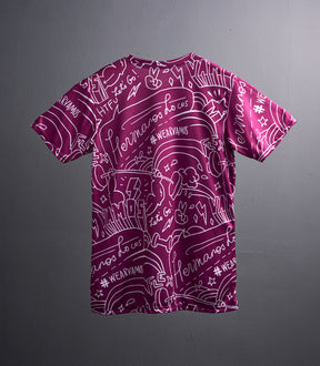 VENGA TEE (BURGUNDY)