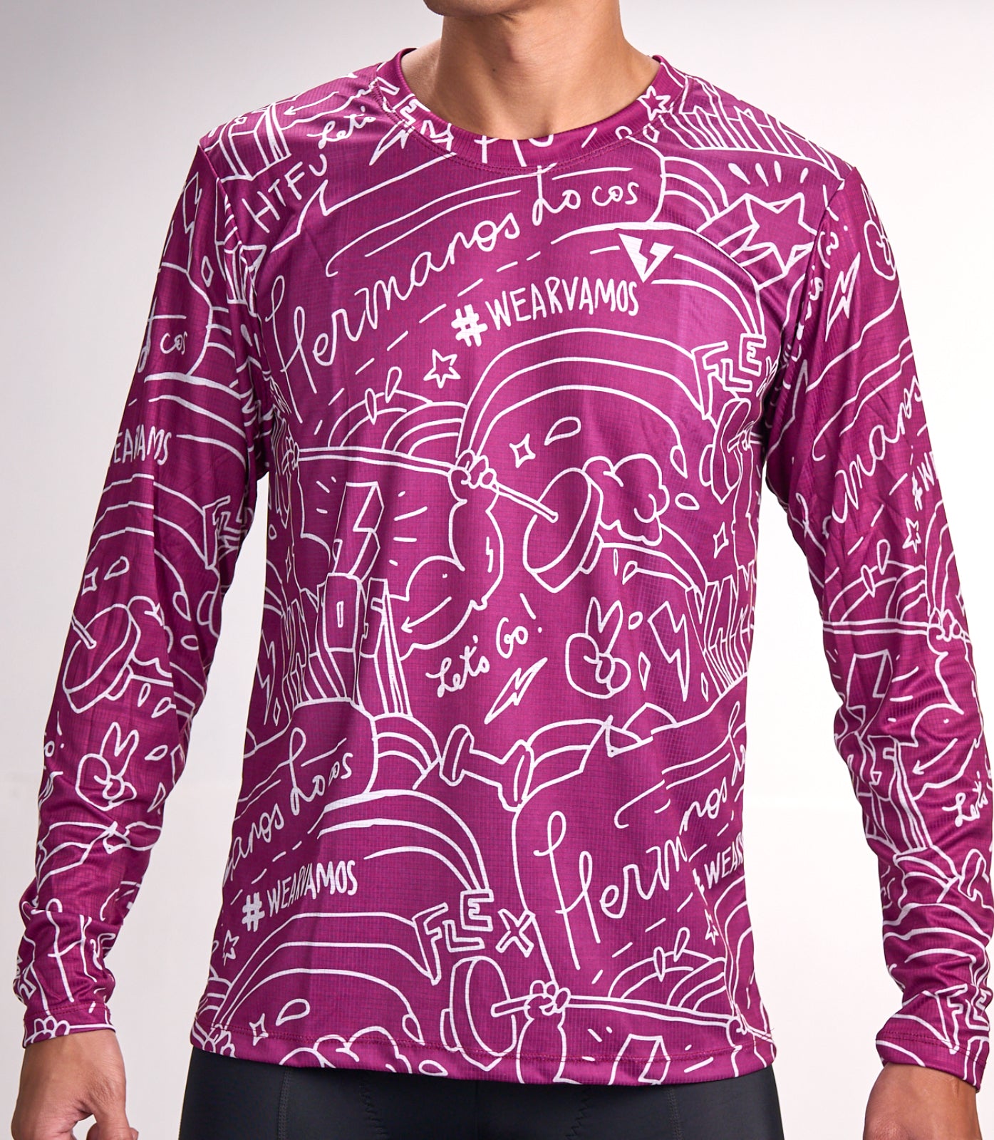 VENGA LS JERSEY (BURGUNDY)