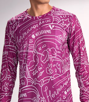 VENGA LS JERSEY (BURGUNDY)