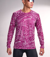VENGA LS JERSEY (BURGUNDY)