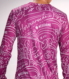 VENGA LS JERSEY (BURGUNDY)