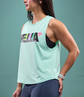 VERONICA (MINT MUSCLE TEE)