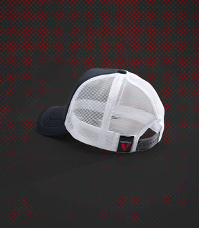 VERSO PERF+ VAMOS TRUCKER CAP (BLACK/WHITE)