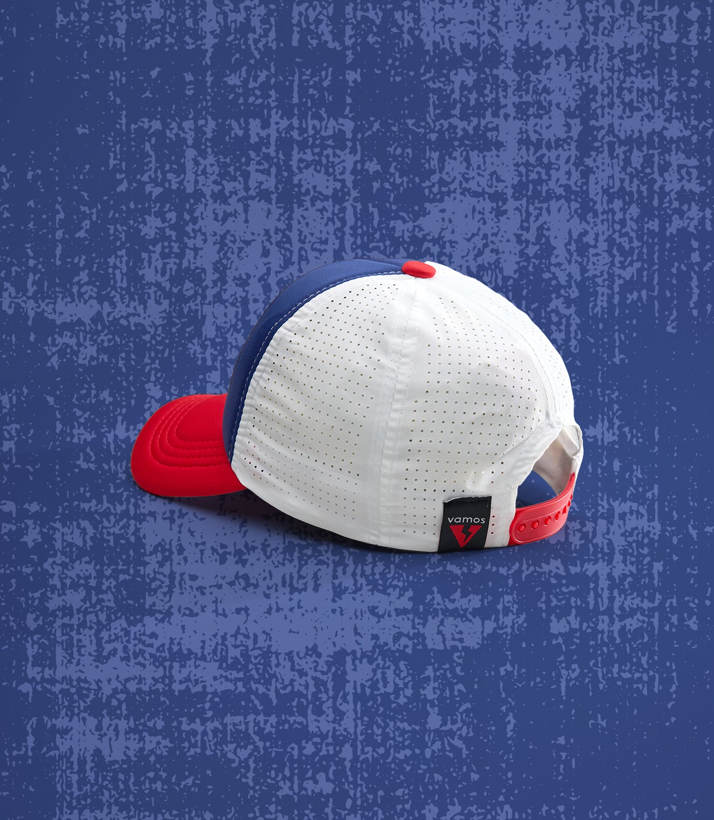 VICTOR PERF+ VAMOS TRUCKER CAP (RED/BLUE/WHITE)