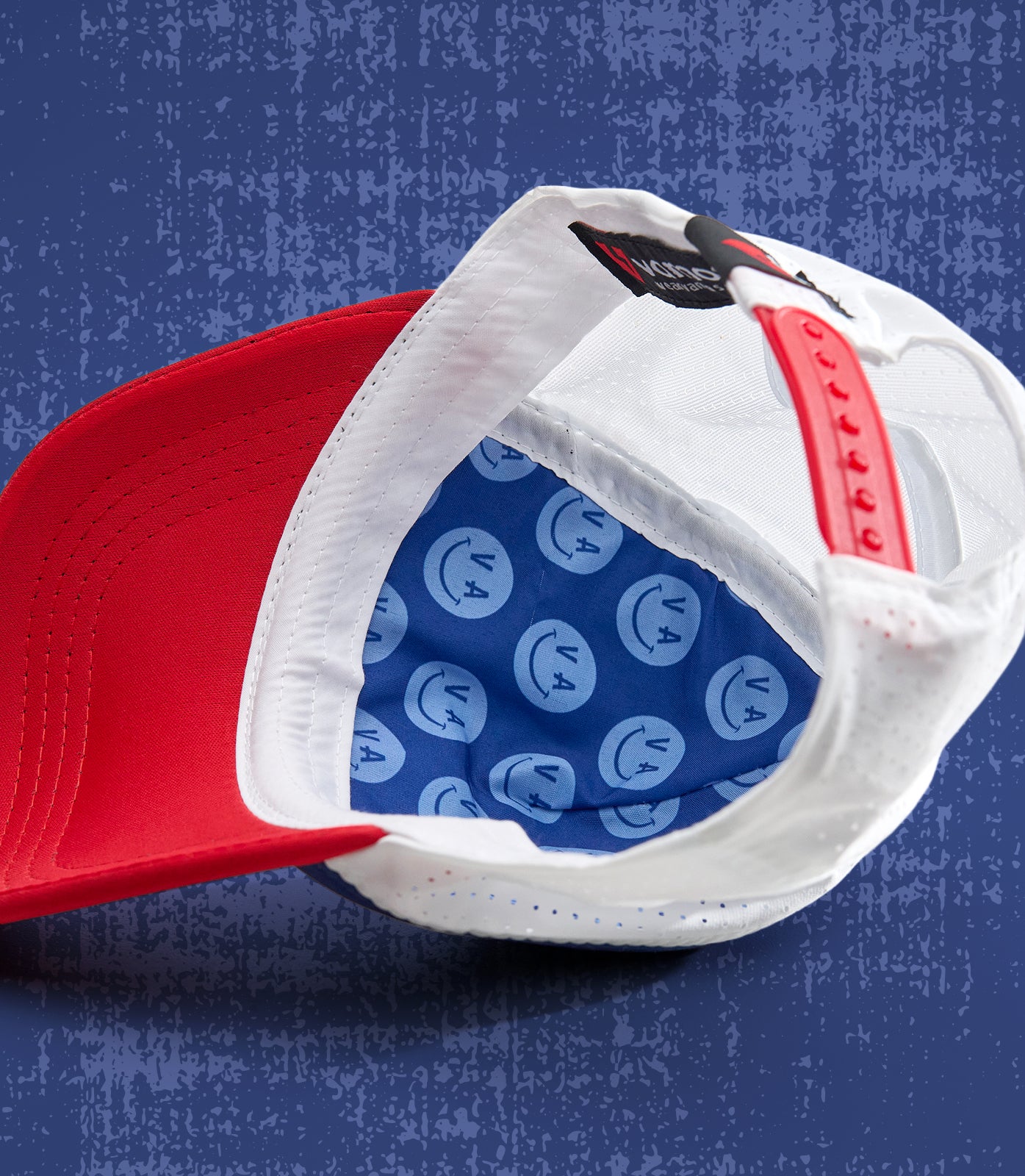 VICTOR PERF+ VAMOS TRUCKER CAP (RED/BLUE/WHITE)